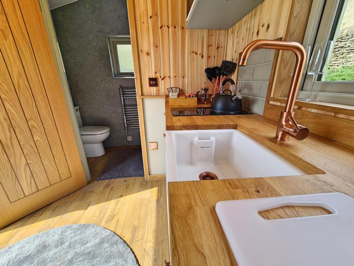 Peak District Shepherds Hut Hope Dış mekan fotoğraf